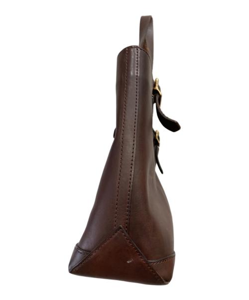vasco（ヴァスコ）vasco (ヴァスコ) Leather Travel Tote Bag ブラウン サイズ:表示なしの古着・服飾アイテム
