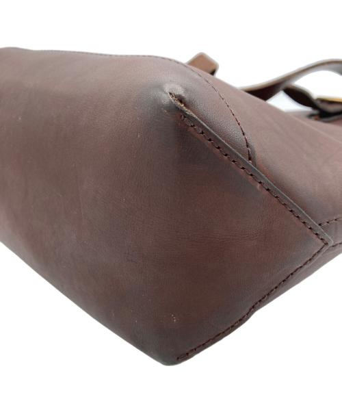 vasco（ヴァスコ）vasco (ヴァスコ) Leather Travel Tote Bag ブラウン サイズ:表示なしの古着・服飾アイテム