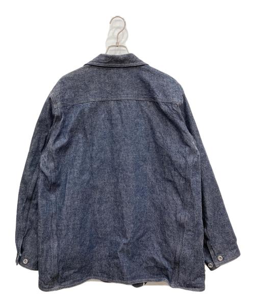 NICENESS（ナイスネス）NICENESS (ナイスネス) LEEROY ロウデニム カバーオール インディゴ サイズ:L 未使用品の古着・服飾アイテム