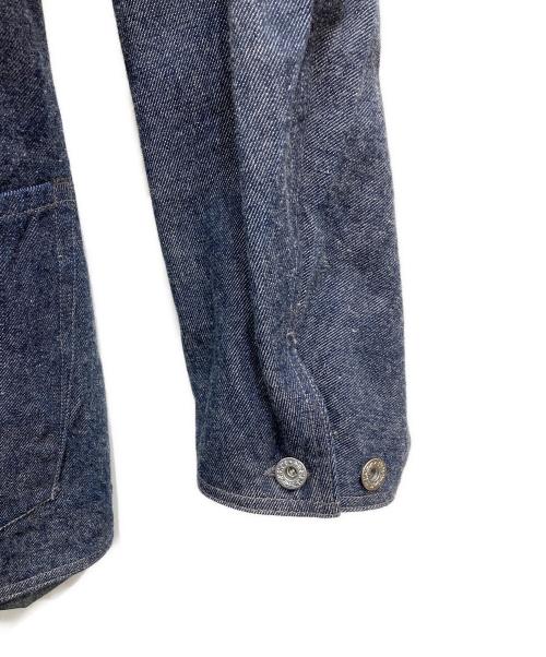 NICENESS（ナイスネス）NICENESS (ナイスネス) LEEROY ロウデニム カバーオール インディゴ サイズ:L 未使用品の古着・服飾アイテム