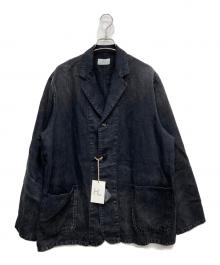 HERILL（ヘリル）の古着「HBT Linen Workjacket」｜ブラック