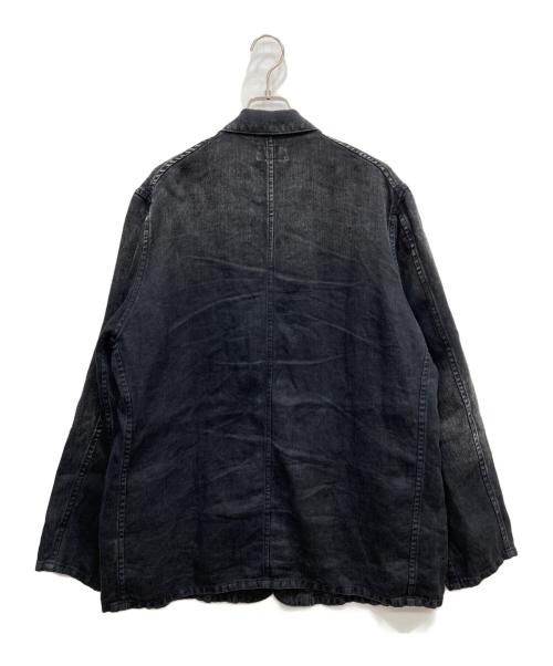 HERILL（ヘリル）HERILL (ヘリル) HBT Linen Workjacket ブラック サイズ:3 未使用品の古着・服飾アイテム