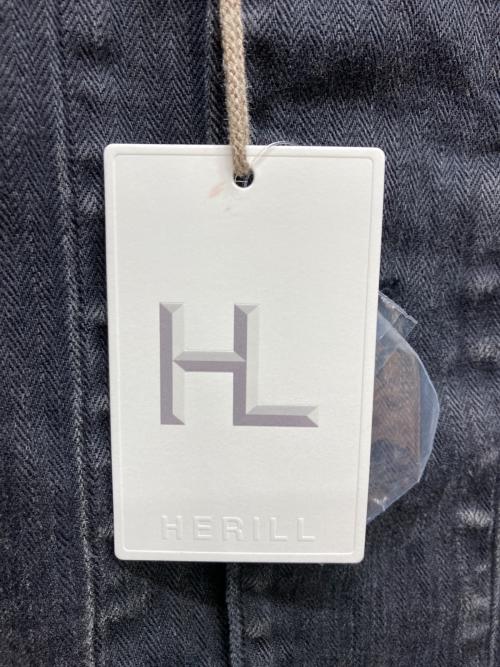 HERILL（ヘリル）HERILL (ヘリル) HBT Linen Workjacket ブラック サイズ:3 未使用品の古着・服飾アイテム