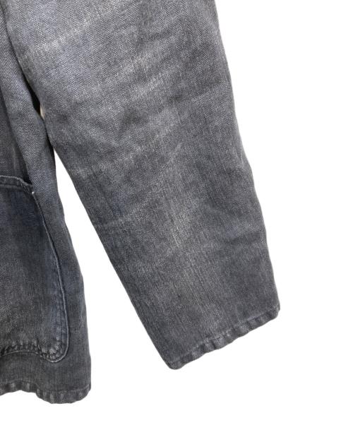 HERILL（ヘリル）HERILL (ヘリル) HBT Linen Workjacket ブラック サイズ:3 未使用品の古着・服飾アイテム