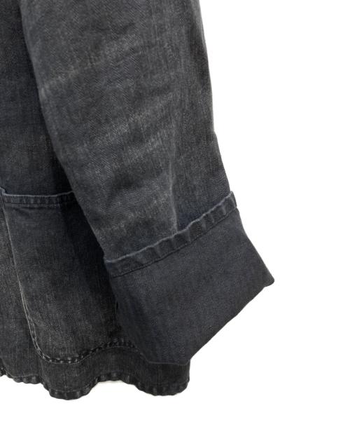 HERILL（ヘリル）HERILL (ヘリル) HBT Linen Workjacket ブラック サイズ:3 未使用品の古着・服飾アイテム