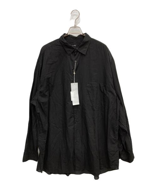 COMOLI（コモリ）COMOLI (コモリ) KHADIコットン コモリシャツ ブラック サイズ:3 未使用品の古着・服飾アイテム