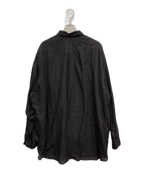 COMOLI（コモリ）COMOLI (コモリ) KHADIコットン コモリシャツ ブラック サイズ:3 未使用品の古着・服飾アイテム