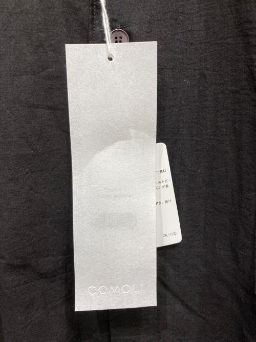 COMOLI（コモリ）COMOLI (コモリ) KHADIコットン コモリシャツ ブラック サイズ:3 未使用品の古着・服飾アイテム