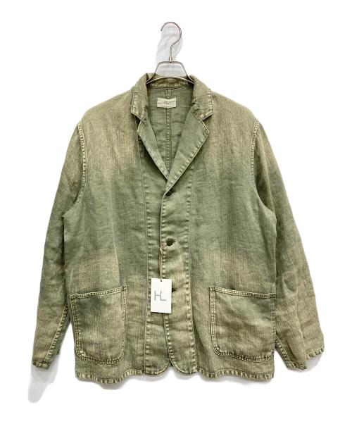 HERILL（ヘリル）HERILL (ヘリル) HBT Linen Workjacket グリーン サイズ:3 未使用品の古着・服飾アイテム