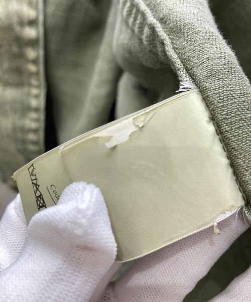 HERILL（ヘリル）HERILL (ヘリル) HBT Linen Workjacket グリーン サイズ:3 未使用品の古着・服飾アイテム