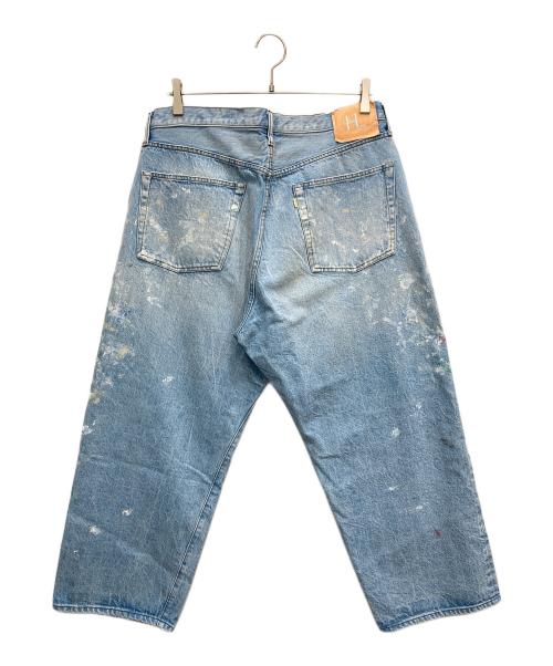 HERILL（ヘリル）HERILL (ヘリル) HL Damaged Denim ブルー サイズ:3 未使用品の古着・服飾アイテム