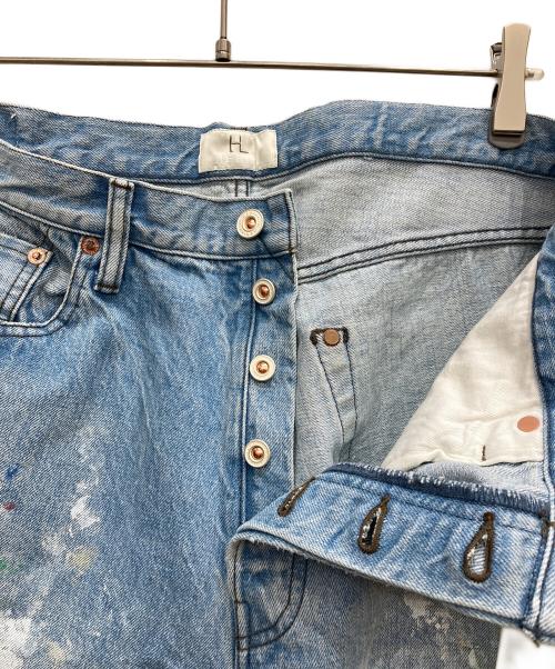 HERILL（ヘリル）HERILL (ヘリル) HL Damaged Denim ブルー サイズ:3 未使用品の古着・服飾アイテム