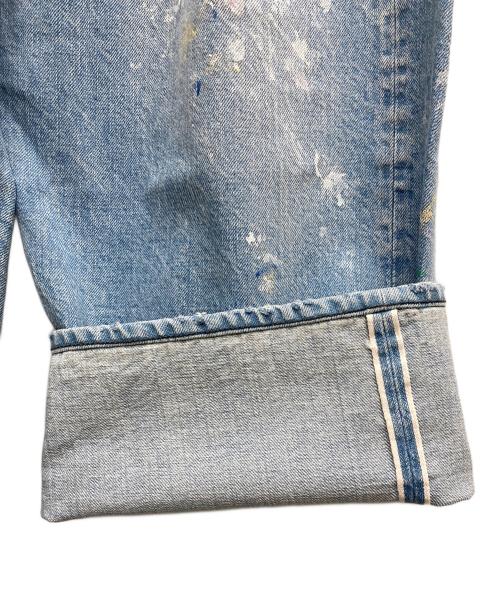 HERILL（ヘリル）HERILL (ヘリル) HL Damaged Denim ブルー サイズ:3 未使用品の古着・服飾アイテム
