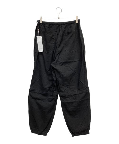 COMOLI（コモリ）COMOLI (コモリ) オックス コンバーティブルパンツ ブラック サイズ:3 未使用品の古着・服飾アイテム