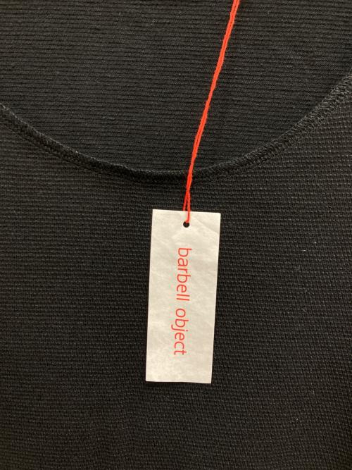 barbell object（バーベルオブジェクト）barbell object (バーベルオブジェクト) liner top ブラック サイズ:2 未使用品の古着・服飾アイテム