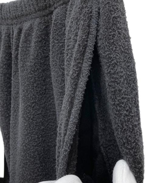 COMOLI（コモリ）COMOLI (コモリ) フリース ドローストリングパンツ ブラック サイズ:2の古着・服飾アイテム