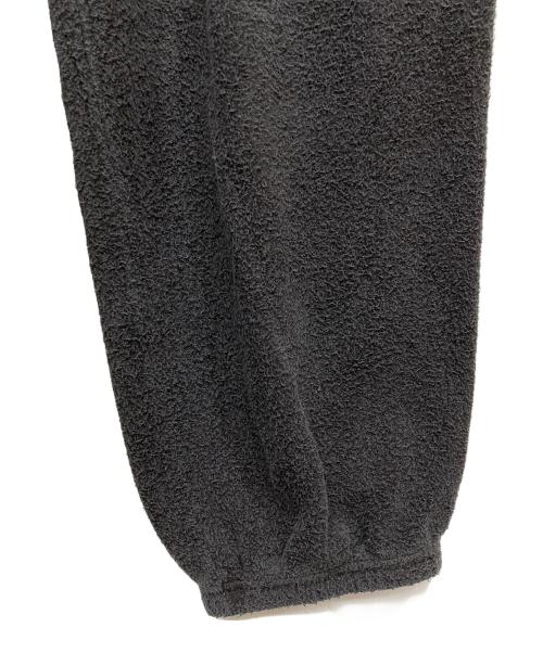 COMOLI（コモリ）COMOLI (コモリ) フリース ドローストリングパンツ ブラック サイズ:2の古着・服飾アイテム