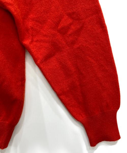 ssstein（シュタイン）ssstein (シュタイン) PURE CASHMERE KNIT V NECK LS オレンジ サイズ:S 未使用品の古着・服飾アイテム