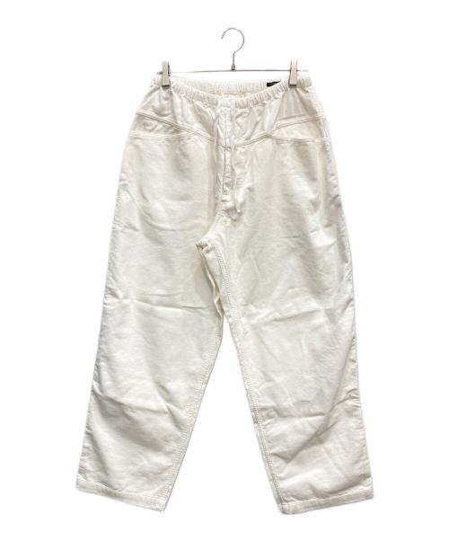 COMOLI（コモリ）COMOLI (コモリ) コーデュロイ ドローストリングパンツ ホワイト サイズ:2 未使用品の古着・服飾アイテム