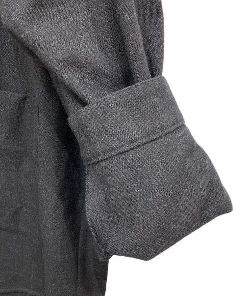 stein（シュタイン）stein (シュタイン) Oversized Square Pocket Shirt ブラック サイズ:Mの古着・服飾アイテム