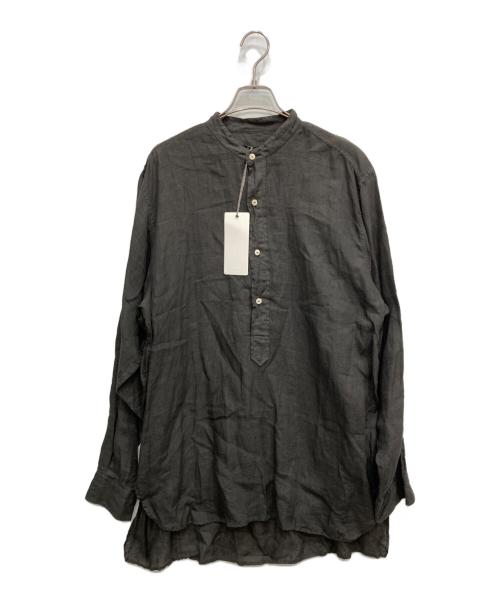 MAATEE&SONS（マーティーアンドサンズ）MAATEE&SONS (マーティーアンドサンズ) ドS LINEN PULLOVERシャツ グレー サイズ:3 未使用品の古着・服飾アイテム