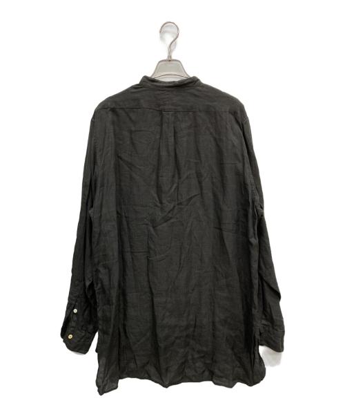 MAATEE&SONS（マーティーアンドサンズ）MAATEE&SONS (マーティーアンドサンズ) ドS LINEN PULLOVERシャツ グレー サイズ:3 未使用品の古着・服飾アイテム
