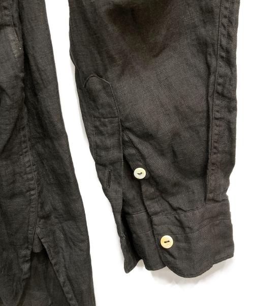 MAATEE&SONS（マーティーアンドサンズ）MAATEE&SONS (マーティーアンドサンズ) ドS LINEN PULLOVERシャツ グレー サイズ:3 未使用品の古着・服飾アイテム
