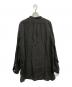MAATEE&SONS (マーティーアンドサンズ) ドS LINEN PULLOVERシャツ グレー サイズ:3 未使用品：40000円