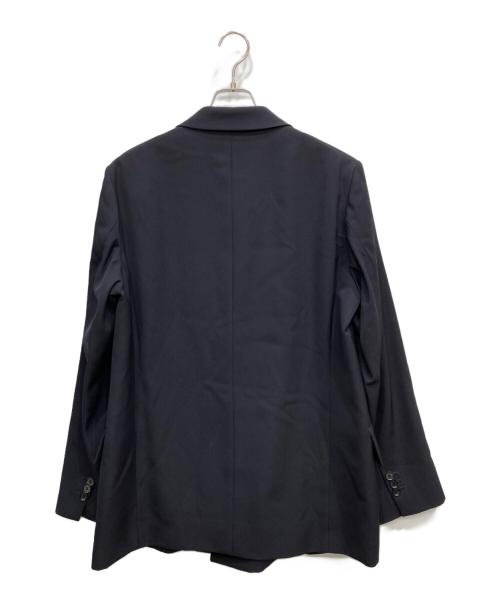 AURALEE（オーラリー）AURALEE (オーラリー) LIGHT WOOL MAX GABARDINEセットアップスーツ ブラック サイズ:ジャケット５、パンツ4の古着・服飾アイテム