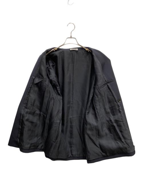 AURALEE（オーラリー）AURALEE (オーラリー) LIGHT WOOL MAX GABARDINEセットアップスーツ ブラック サイズ:ジャケット５、パンツ4の古着・服飾アイテム