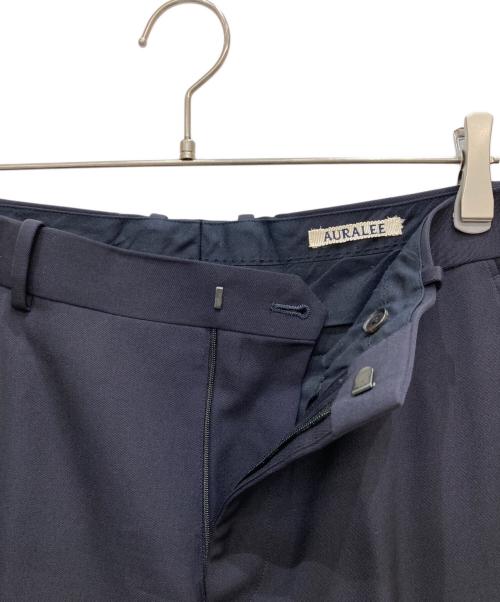 AURALEE（オーラリー）AURALEE (オーラリー) LIGHT WOOL MAX GABARDINEセットアップスーツ ブラック サイズ:ジャケット５、パンツ4の古着・服飾アイテム