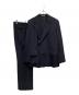 AURALEE（オーラリー）の古着「LIGHT WOOL MAX GABARDINEセットアップスーツ」｜ブラック
