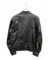 NICENESS (ナイスネス) S.HAYWOOD / S.ヘイウッド (シープ シングルライダースジャケット) ブラック サイズ:XL 未使用品：200000円
