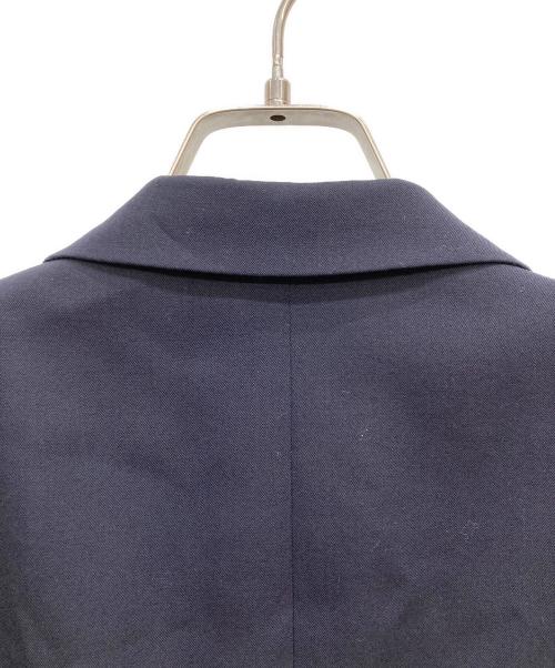 COMME des GARCONS HOMME（コムデギャルソン オム）COMME des GARCONS HOMME (コムデギャルソン オム) ウールギャバ3Bテーラードジャケット ネイビー サイズ:Lの古着・服飾アイテム