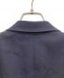 中古・古着 COMME des GARCONS HOMME (コムデギャルソン オム) ウールギャバ3Bテーラードジャケット ネイビー サイズ:L：14000円