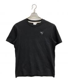 AMI Alexandre Mattiussi×PUMA（アミアレクサンドルマテュッシ×プーマ）の古着「半袖カットソー」｜ブラック