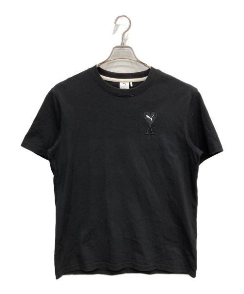 AMI Alexandre Mattiussi（アミアレクサンドルマテュッシ）AMI Alexandre Mattiussi (アミアレクサンドルマテュッシ) PUMA (プーマ) 半袖カットソー ブラック サイズ:Mの古着・服飾アイテム