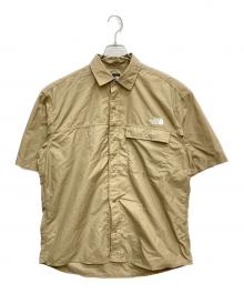 THE NORTH FACE（ザ ノース フェイス）の古着「ショートスリーブ ヌプシ シャツ」｜ブラウン