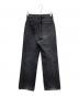 RHC Ron Herman (アールエイチシー ロンハーマン) ストレートデニムパンツ ブラック サイズ:SIZE W23：5000円