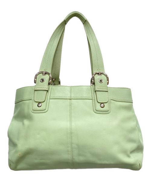 COACH（コーチ）COACH (コーチ) トートバッグ グリーンの古着・服飾アイテム