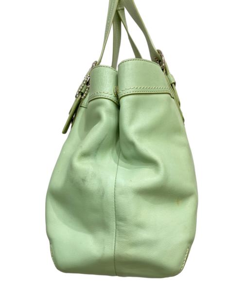 COACH（コーチ）COACH (コーチ) トートバッグ グリーンの古着・服飾アイテム