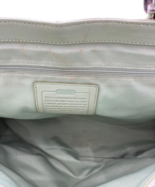 COACH（コーチ）COACH (コーチ) トートバッグ グリーンの古着・服飾アイテム