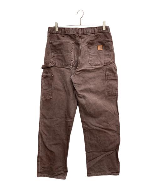 CarHartt（カーハート）CarHartt (カーハート) ダブルニーパンツ ブラウン サイズ:SIZE 83.5cm(W33)の古着・服飾アイテム