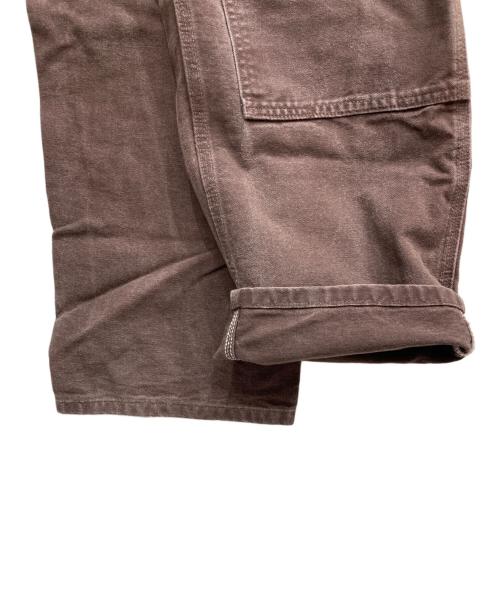 CarHartt（カーハート）CarHartt (カーハート) ダブルニーパンツ ブラウン サイズ:SIZE 83.5cm(W33)の古着・服飾アイテム