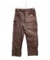 CarHartt (カーハート) ダブルニーパンツ ブラウン サイズ:SIZE 83.5cm(W33)：8000円