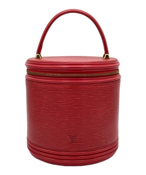 LOUIS VUITTON（ルイ ヴィトン）LOUIS VUITTON (ルイ ヴィトン) バニティバッグ カスティリアン・ レッドの古着・服飾アイテム