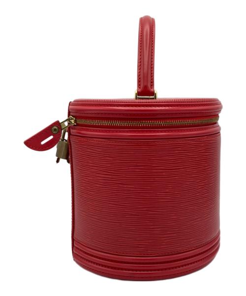 LOUIS VUITTON（ルイ ヴィトン）LOUIS VUITTON (ルイ ヴィトン) バニティバッグ カスティリアン・ レッドの古着・服飾アイテム