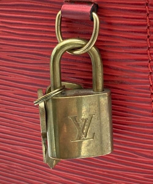 LOUIS VUITTON（ルイ ヴィトン）LOUIS VUITTON (ルイ ヴィトン) バニティバッグ カスティリアン・ レッドの古着・服飾アイテム