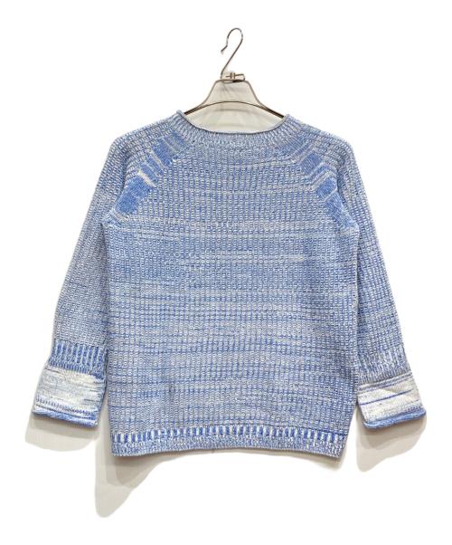 tamakiniime（タマキ ニイメ）tamakiniime (タマキ ニイメ) PO knit グゥドゥ ブルー サイズ:1の古着・服飾アイテム