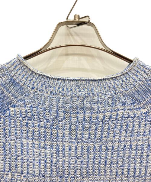 tamakiniime（タマキ ニイメ）tamakiniime (タマキ ニイメ) PO knit グゥドゥ ブルー サイズ:1の古着・服飾アイテム